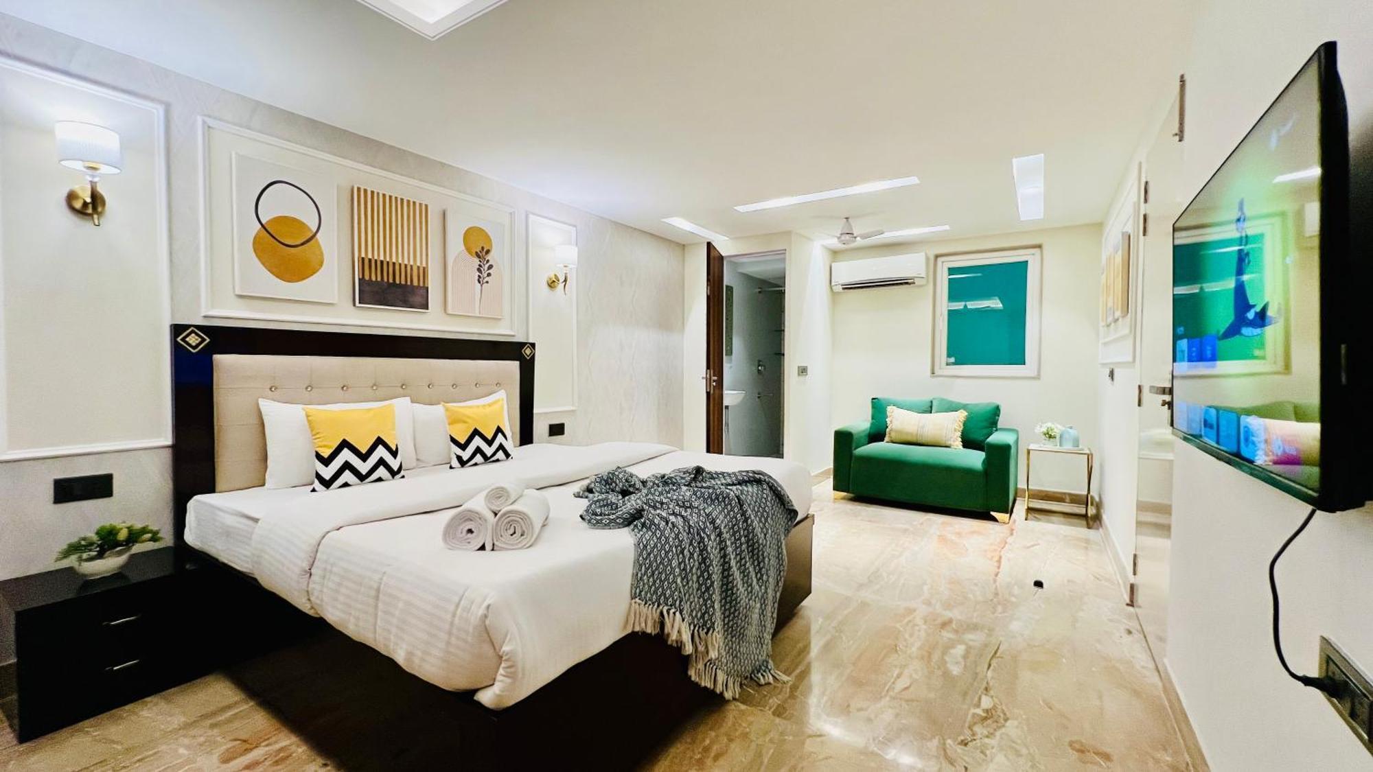Zen Suites Gurgaon - Luxe Stays Collection Exteriér fotografie